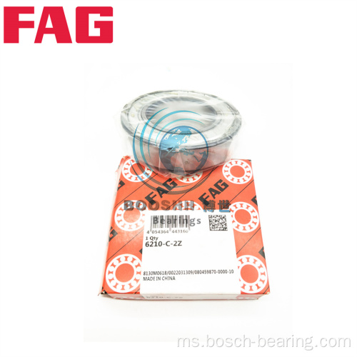 Alat Mesin Deep Grove Ball Bearing 6210C